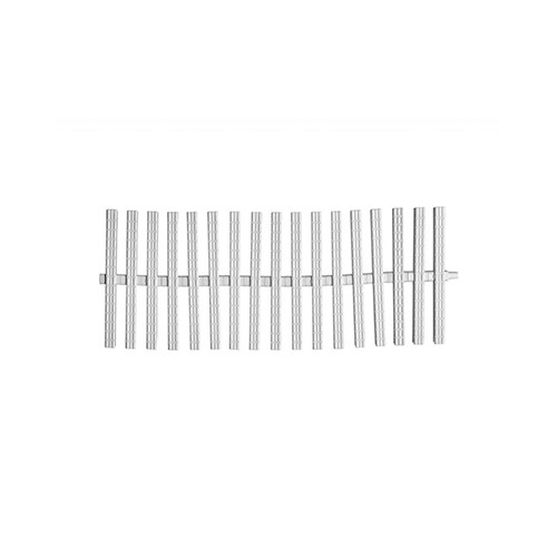 Gemas Túlfolyórács Egyenes Íves - 245 mm x 25 mm 